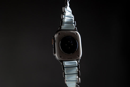 Correa Stratos 49mm Titanio Natural/Icy Blue Glow KFM