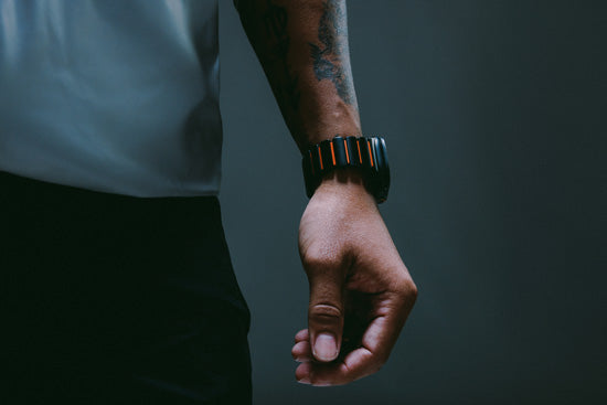 Correa Stratos 49mm Black Titanium/Ultra Orange KFM