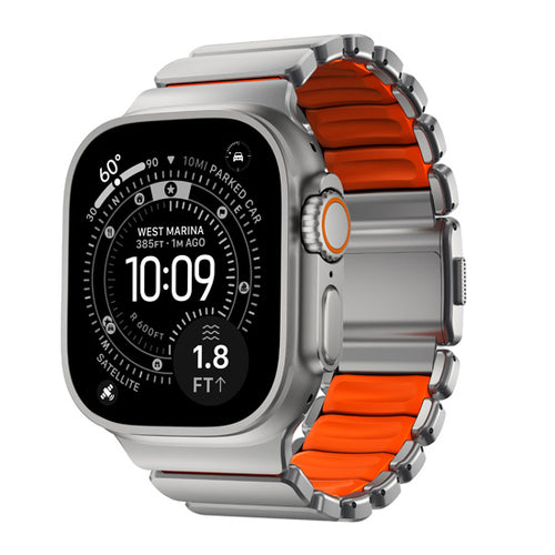 Correa Stratos 49mm Natural Titanium/Ultra Orange KFM