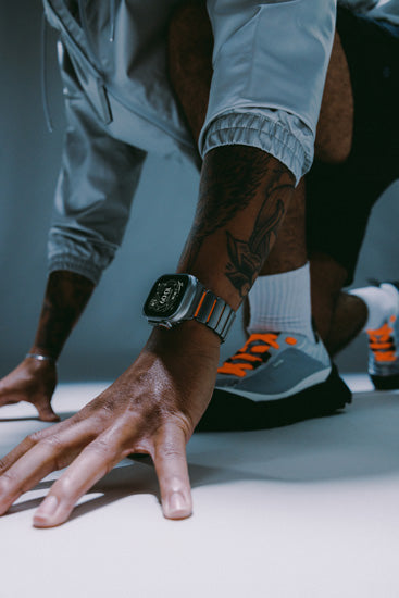 Correa Stratos 49mm Natural Titanium/Ultra Orange KFM