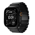 Brazalete Stratos 49mm Titanio Negro/KFM Negro