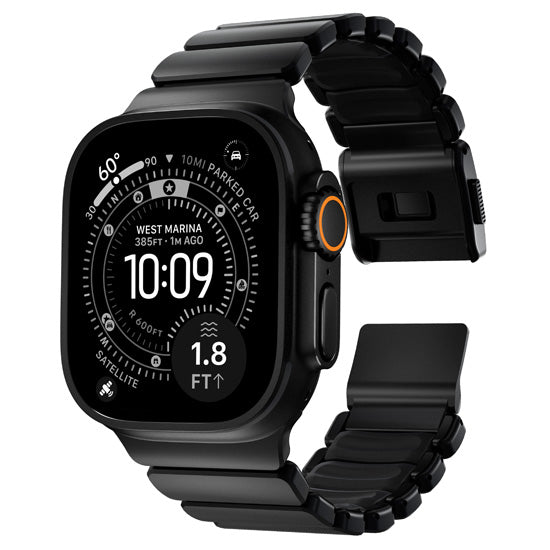 Brazalete Stratos 49mm Titanio Negro/KFM Negro