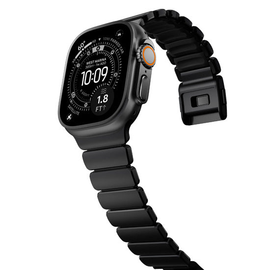 Brazalete Stratos 49mm Titanio Negro/KFM Negro