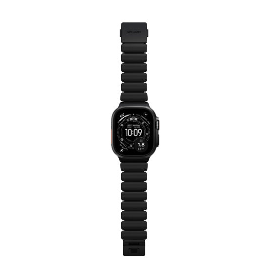 Brazalete Stratos 49mm Titanio Negro/KFM Negro