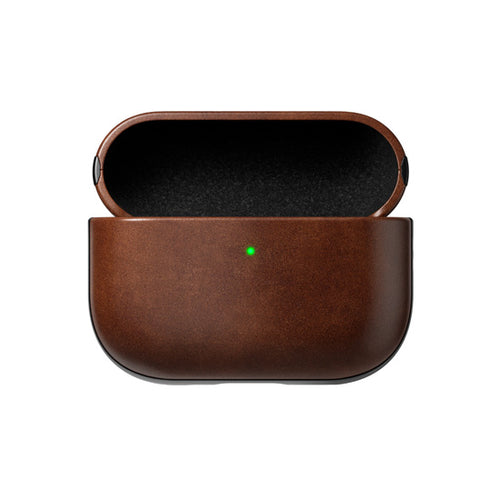 Funda Moderna de Cuero Horween AirPods Pro 3 Marrón