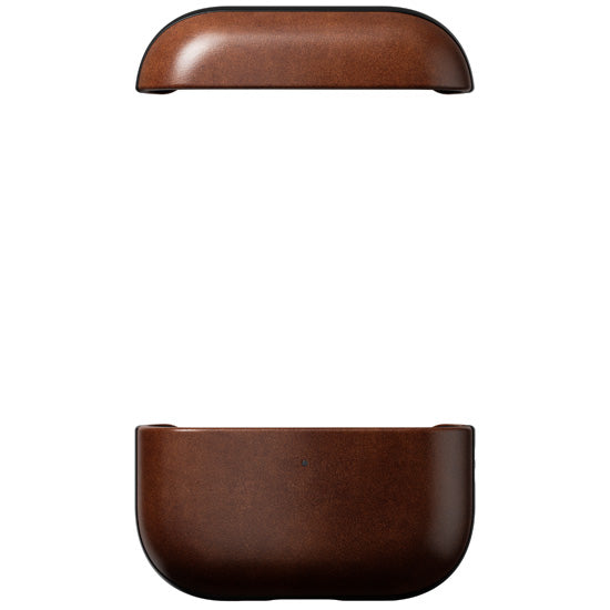 Funda Moderna de Cuero Horween AirPods Pro 3 Marrón