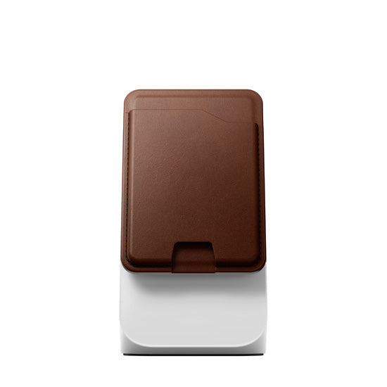 Mag Wallet con Find My Rustic Brown
