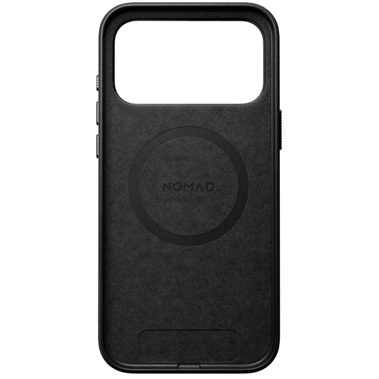 Funda de Cuero Traditional iPhone 17 Pro Max Negro