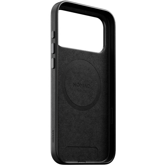 Funda de Cuero Traditional iPhone 17 Pro Max Negro