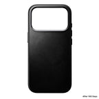 Funda Traditional Horween de cuero iPhone 17 Pro Negro