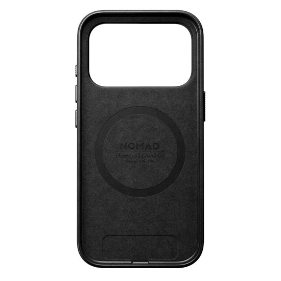 Funda Traditional Horween de cuero iPhone 17 Pro Negro