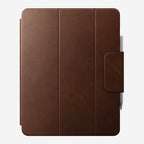 Folio de cuero para iPad Pro 13 (M4/M5) Marrón