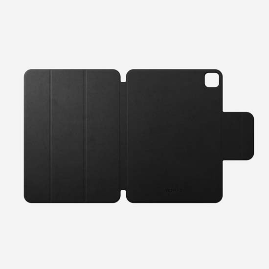 Funda Folio de cuero para iPad Pro 11 (M4/M5) Negro