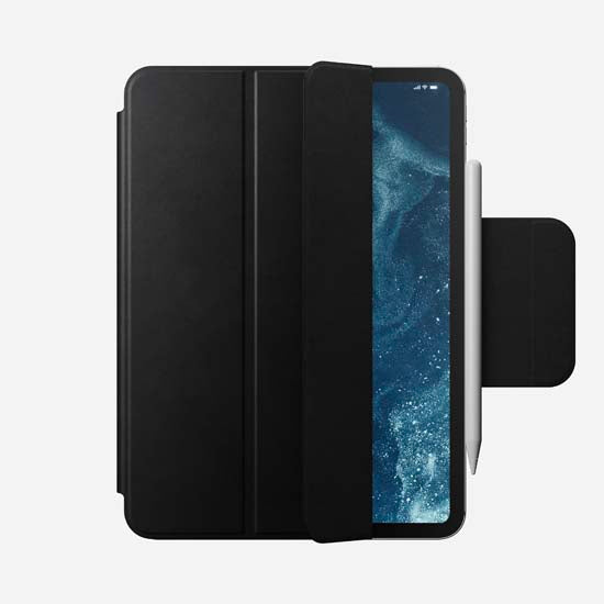 Funda Folio de cuero para iPad Pro 11 (M4/M5) Negro