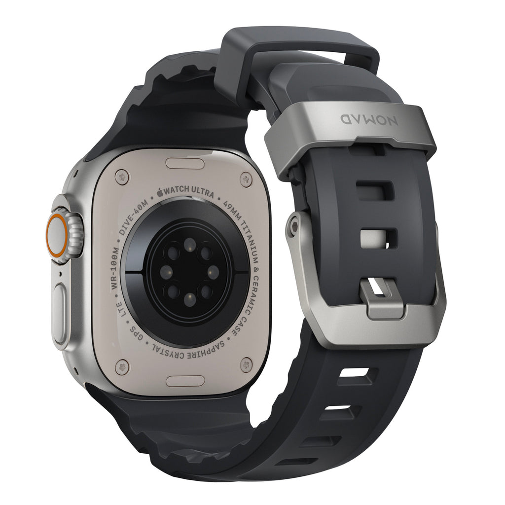 Rocky Point Band 44/45/46/49mm Storm/Natural Hardware