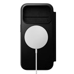 Folio de Cuero Moderno iPhone 17 Pro Negro