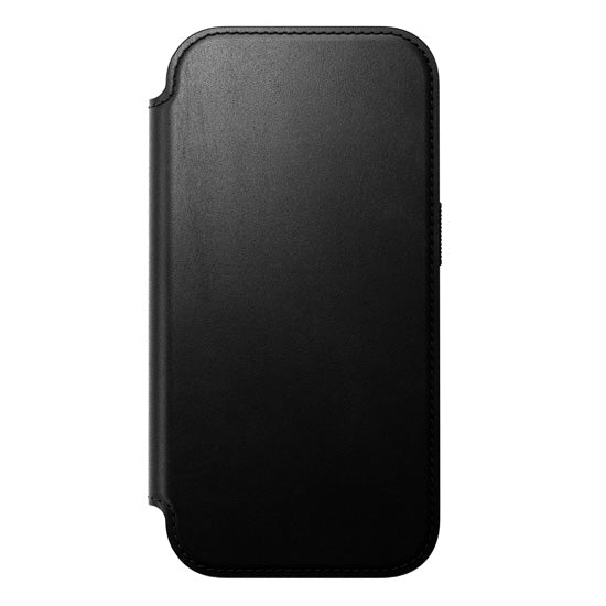 Folio de Cuero Moderno iPhone 17 Pro Negro