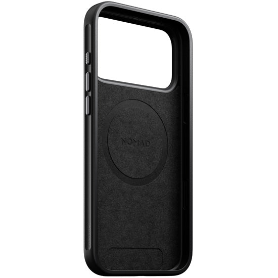Funda de Piel Modern iPhone 17 Pro Max Negro