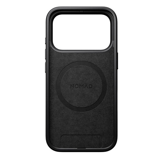 Funda Moderna de Cuero iPhone 17 Pro Negro