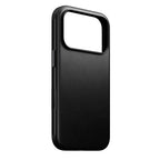 Funda Moderna de Cuero iPhone 17 Pro Negro