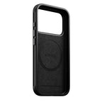 Funda Moderna de Cuero iPhone 17 Pro Negro