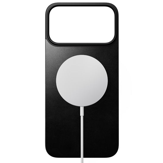 Funda trasera de cuero magnética Horween iPhone 17 Pro Max Marrón