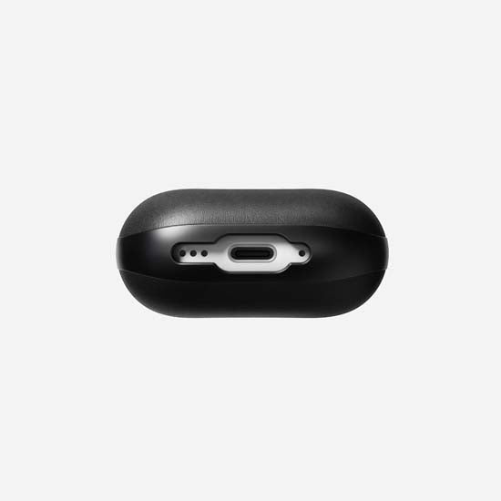 Funda Modern Leather AirPods 4 Negra