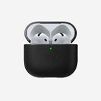 Funda Modern Leather AirPods 4 Negra