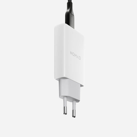 Adaptador EU 40W Delgado Blanco