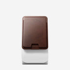 Mag Wallet Horween con Find My Rustic Brown