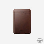 Mag Wallet Horween con Find My Rustic Brown