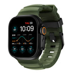 Rocky Point Band 44/45/46/49mm Forest/Black Hardware