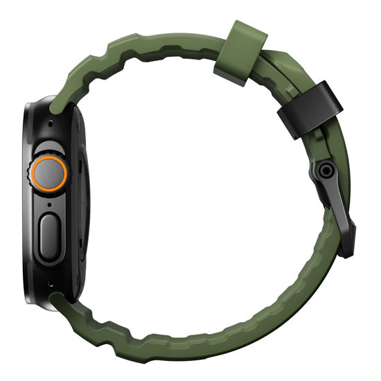 Rocky Point Band 44/45/46/49mm Forest/Black Hardware