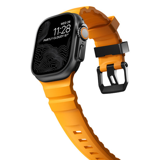 Rocky Point Band 44/45/46/49mm Sol/Black Hardware