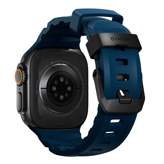 Rocky Point Band 44/45/46/49mm Atlantic/Black Hardware