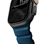Rocky Point Band 44/45/46/49mm Atlantic/Black Hardware