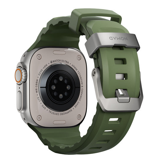 Rocky Point Band 44/45/46/49mm Forest/Natural Hardware