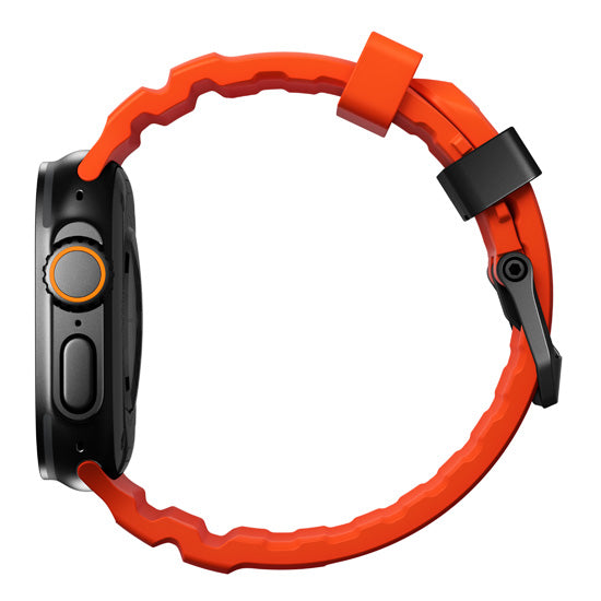 Rocky Point Band 44/45/46/49mm Magma/Black Hardware