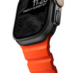 Rocky Point Band 44/45/46/49mm Magma/Black Hardware