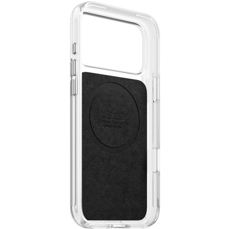 Funda Clear Leather Horween iPhone 18 Pro Max Saddle