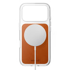 Funda Clear de cuero Horween iPhone 18 Pro / iPhone 17 Pro Saddle