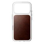 Funda Clear Leather Horween iPhone 18 Pro / iPhone 17 Pro Rustic Brown