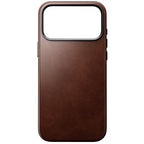 Funda de piel Horween tradicional iPhone 18 Pro Max Rustic Brown