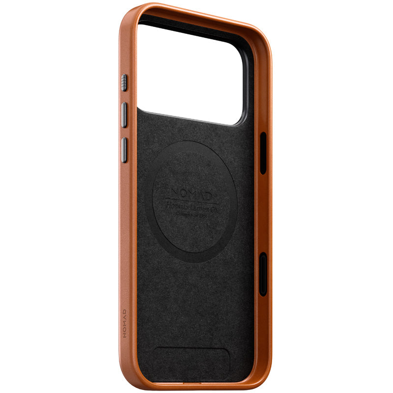 Funda de Cuero Horween Tradicional iPhone 18 Pro Max Saddle
