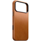 Funda Traditional de cuero Nomad iPhone 18 Pro Max English Tan
