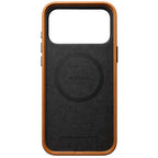 Funda Traditional de cuero Nomad iPhone 18 Pro Max English Tan