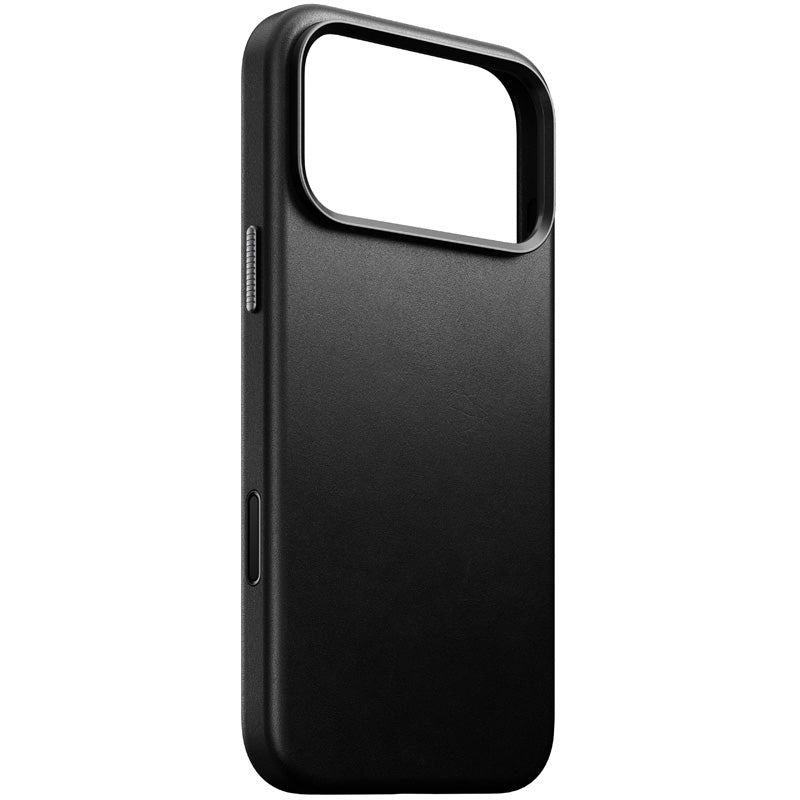 Funda Traditional de cuero Nomad iPhone 18 Pro Max Negro