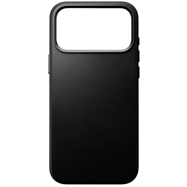 Funda Traditional de cuero Nomad iPhone 18 Pro Max Negro
