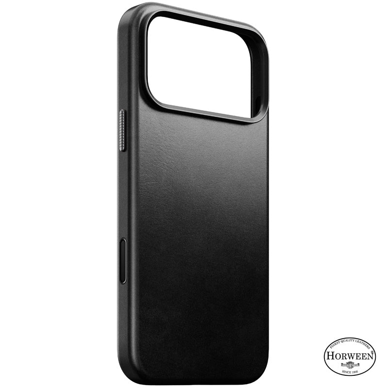 Funda Traditional Horween cuero iPhone 18 Pro Max Negro