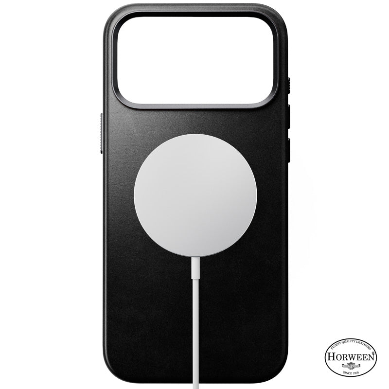 Funda Traditional Horween cuero iPhone 18 Pro Max Negro